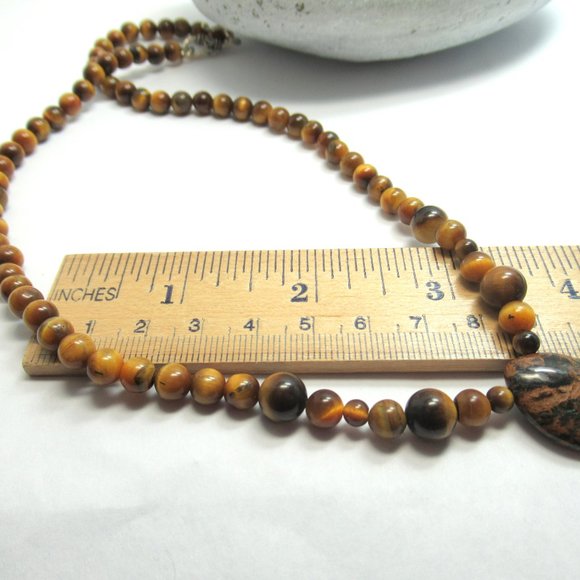 Tiger's Eye necklace - Picture 12 of 13
